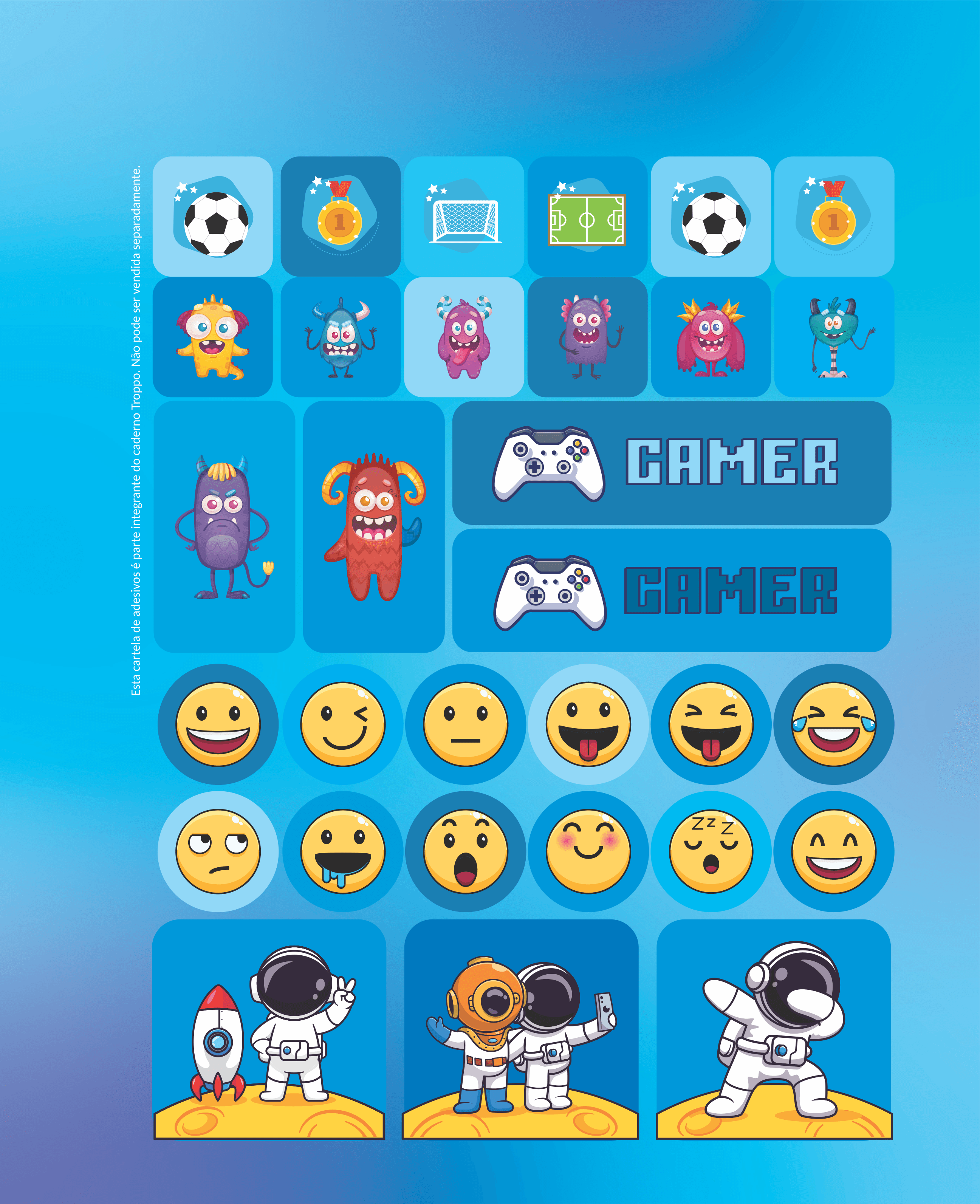 Caderno Brochura Capa Dura Universitário Blox Games
