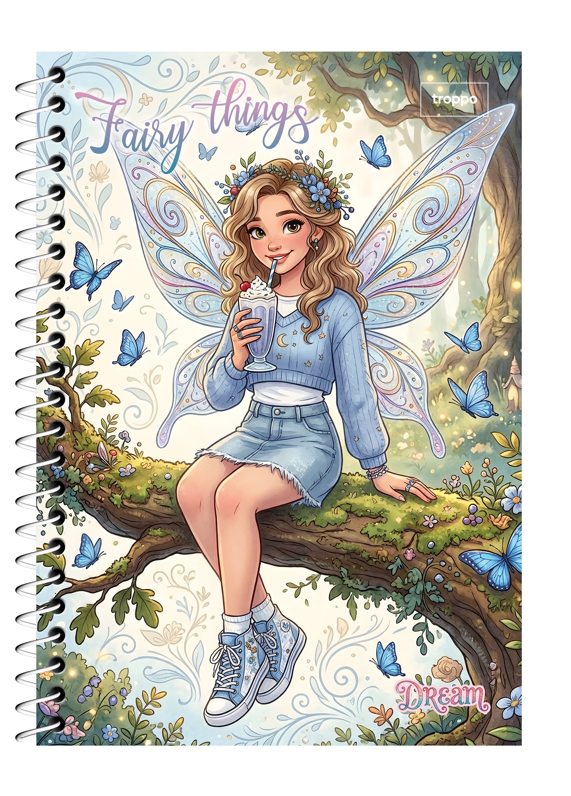 Caderno Capa Dura 1/4 Dream