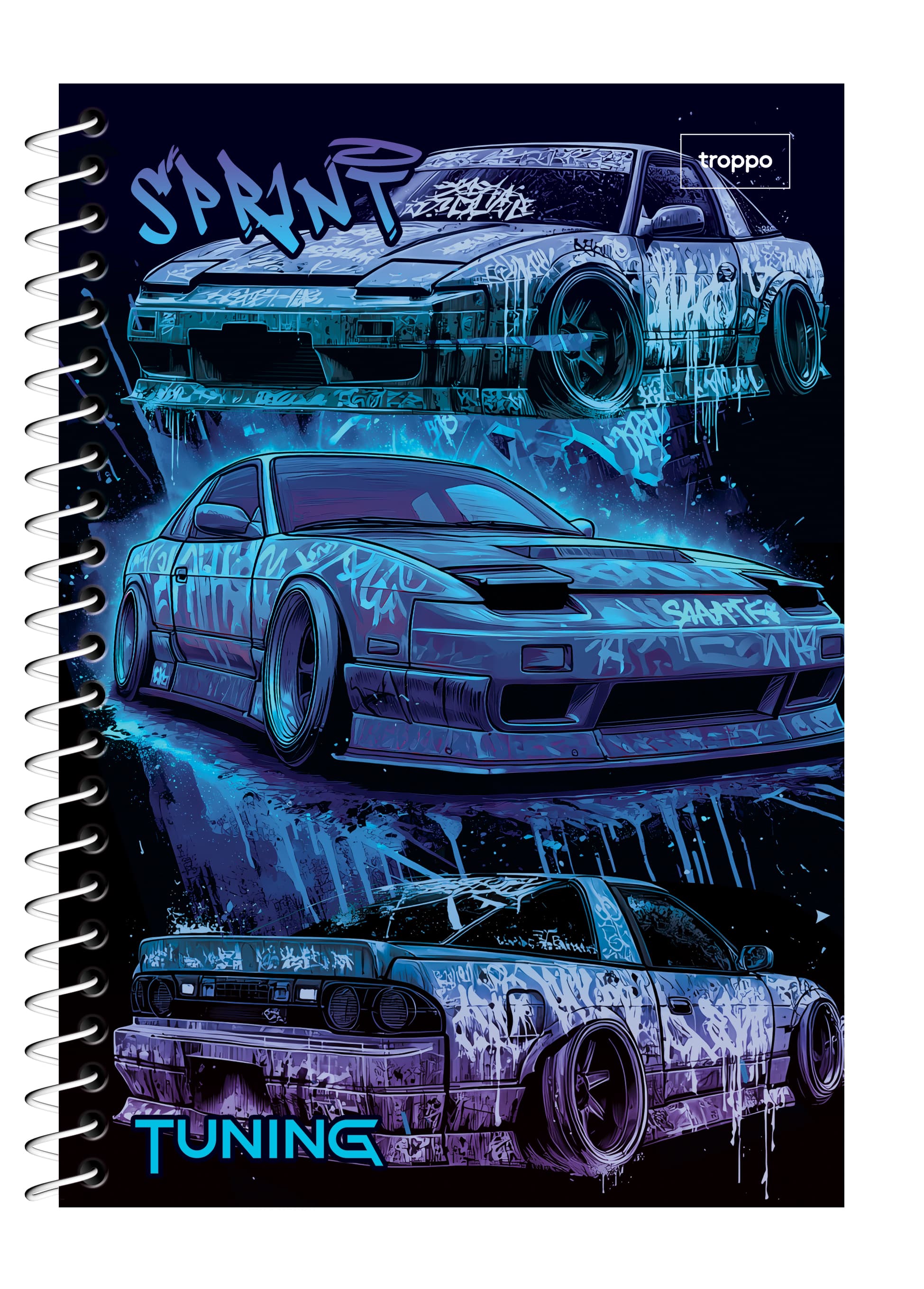 Caderno Capa Dura 1/4 Tuning