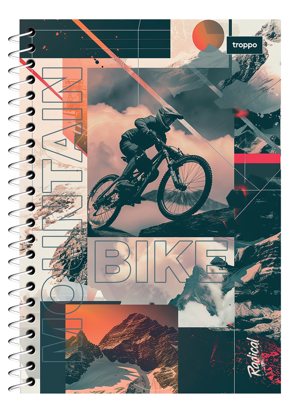 Caderno Capa Dura 1/4 Radical