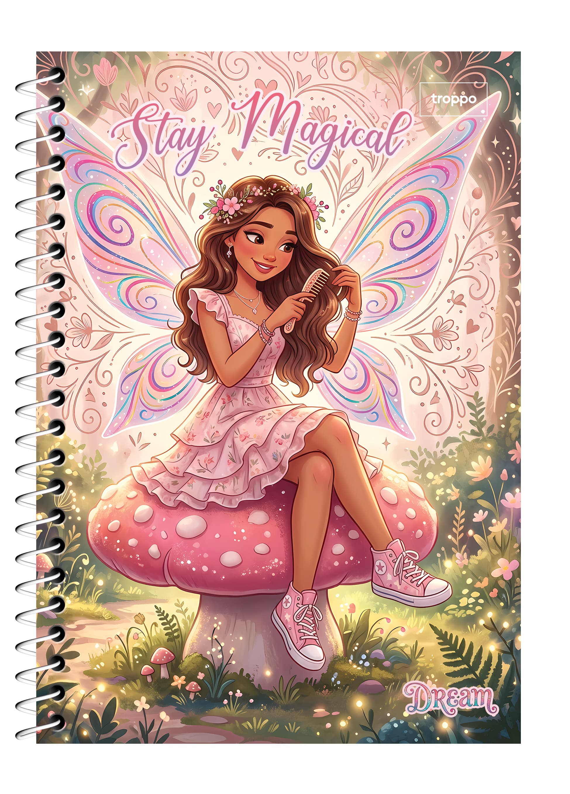 Caderno Capa Dura 1/4 Dream
