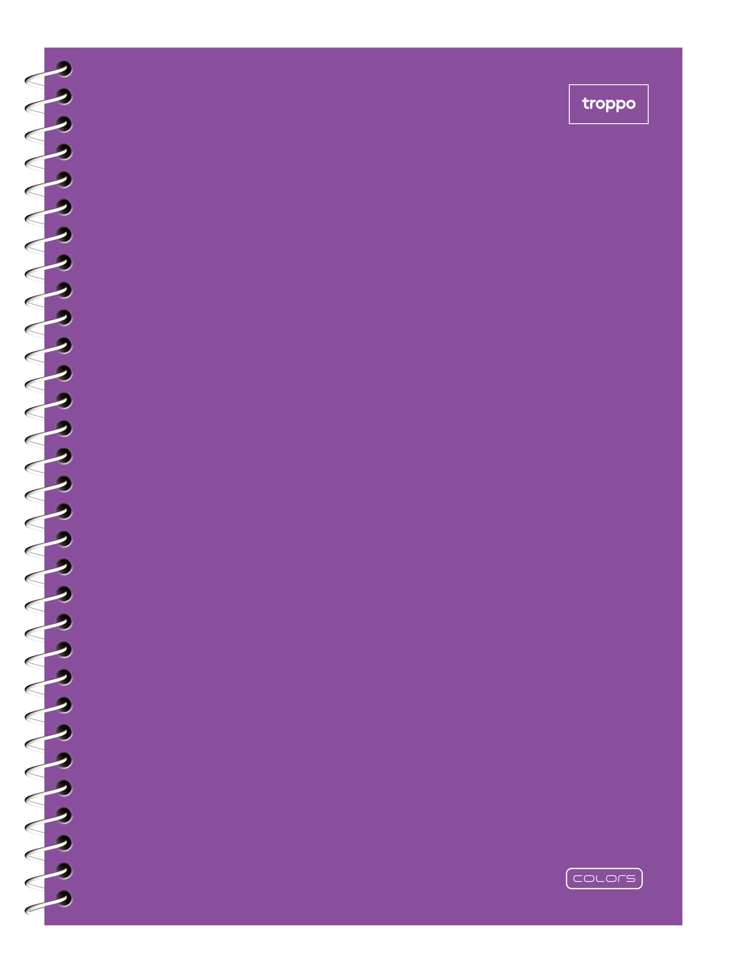 CADERNO UNIVERSITÁRIO CAPA DURA TREND COLORS