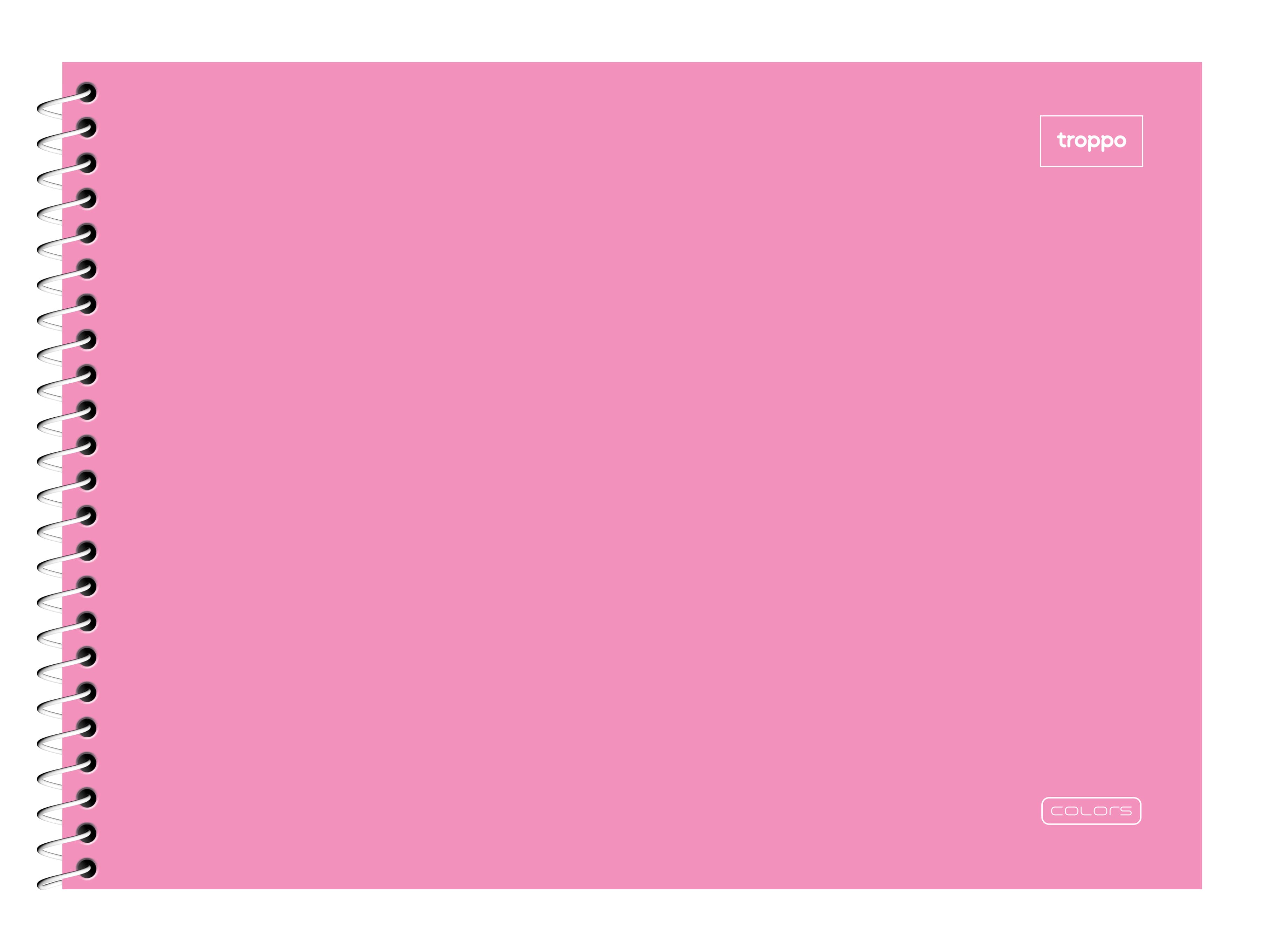 Caderno de Pintura Fluffy Colors