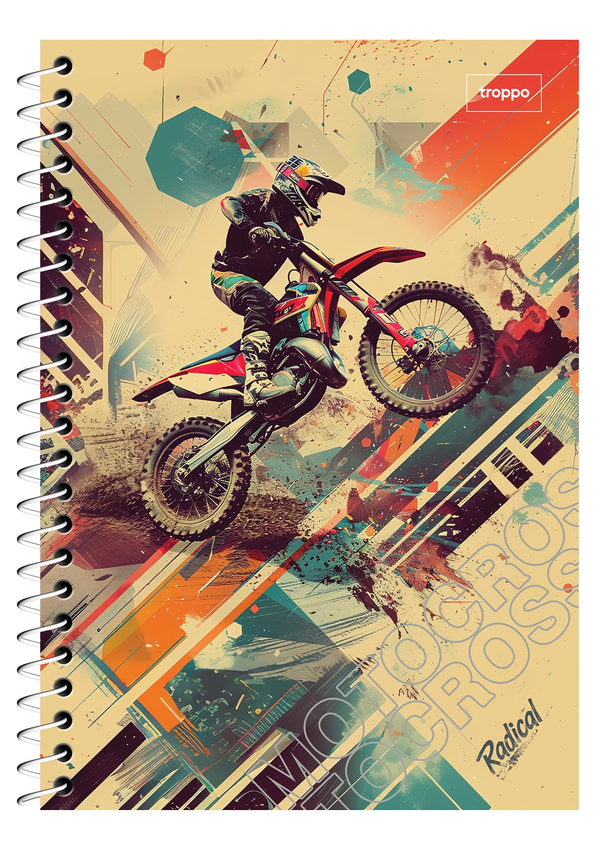 Caderno Capa Dura 1/4 Radical