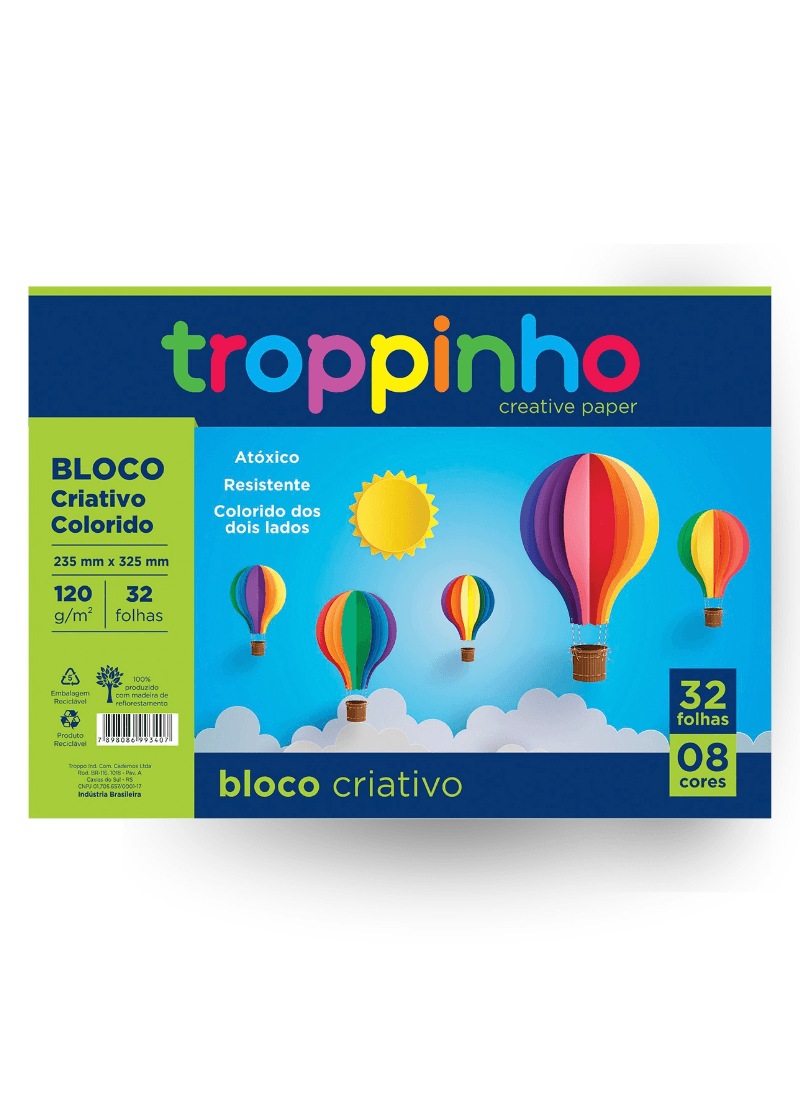 Papel Criativo em Bloco