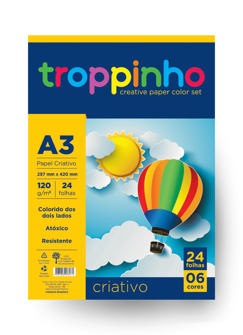 Papel Criativo A3