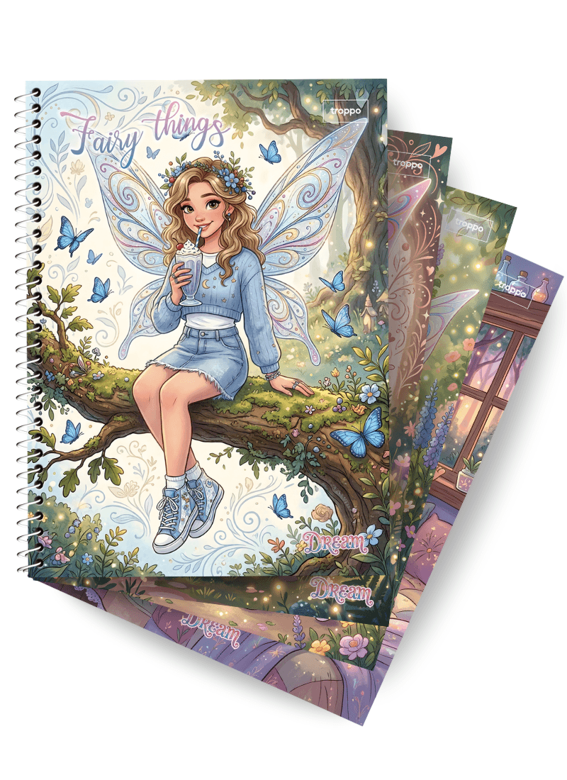 Caderno Universitário Capa Dura Dream