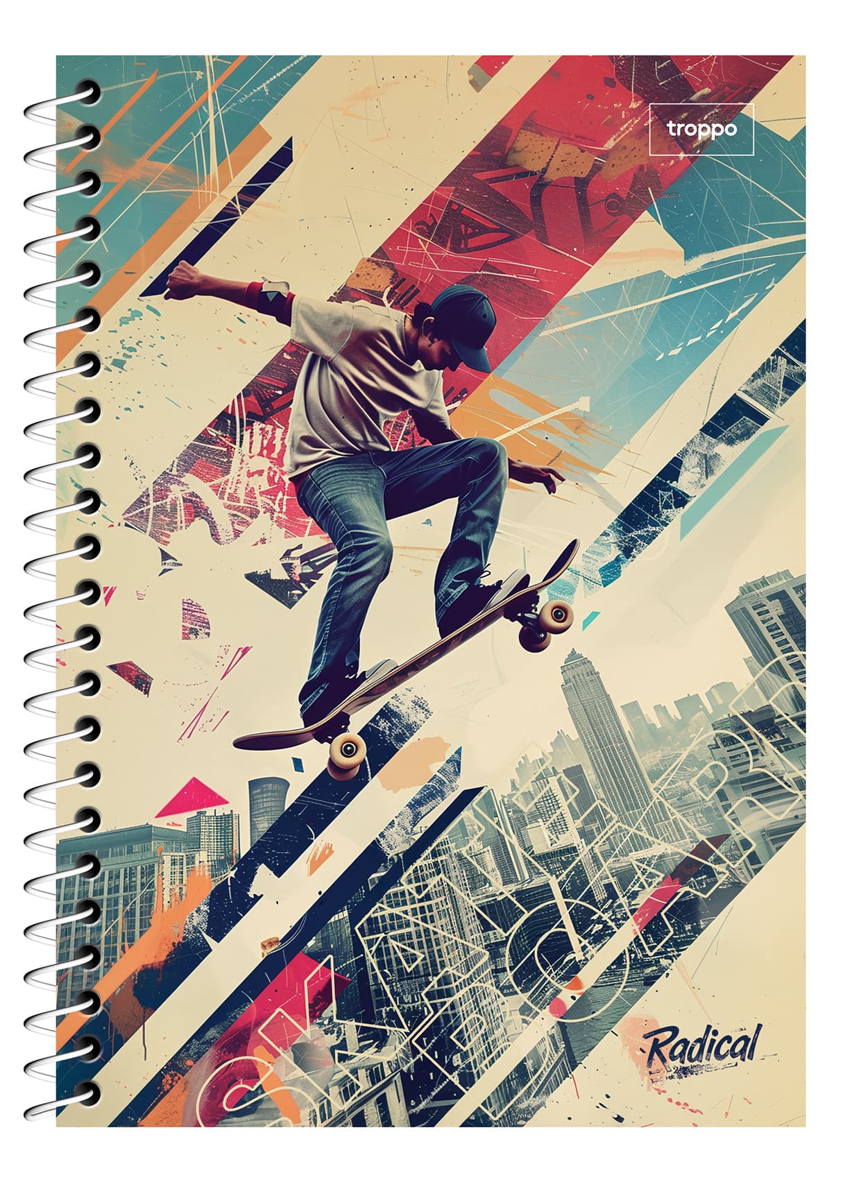 Caderno Capa Dura 1/4 Radical