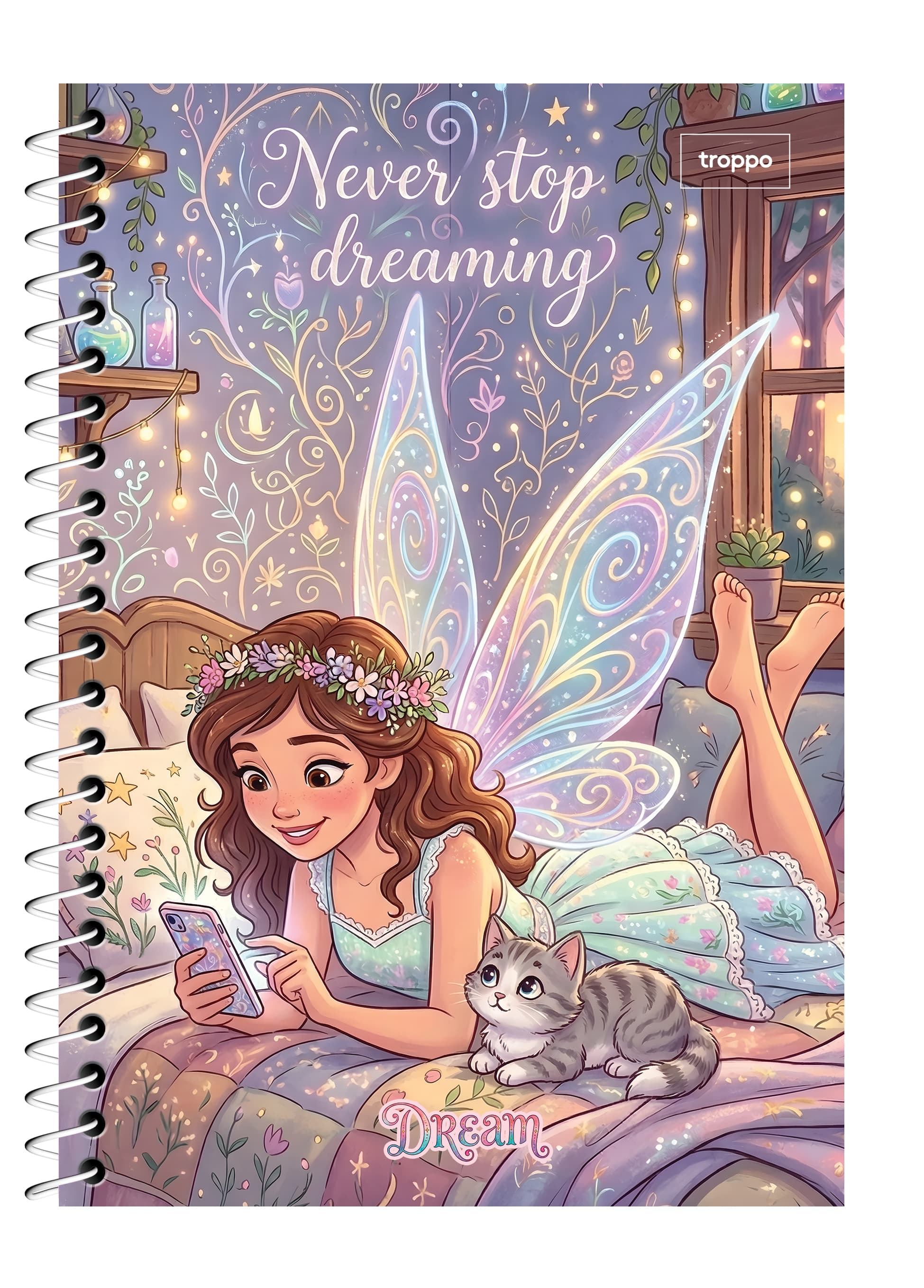 Caderno Capa Dura 1/4 Dream