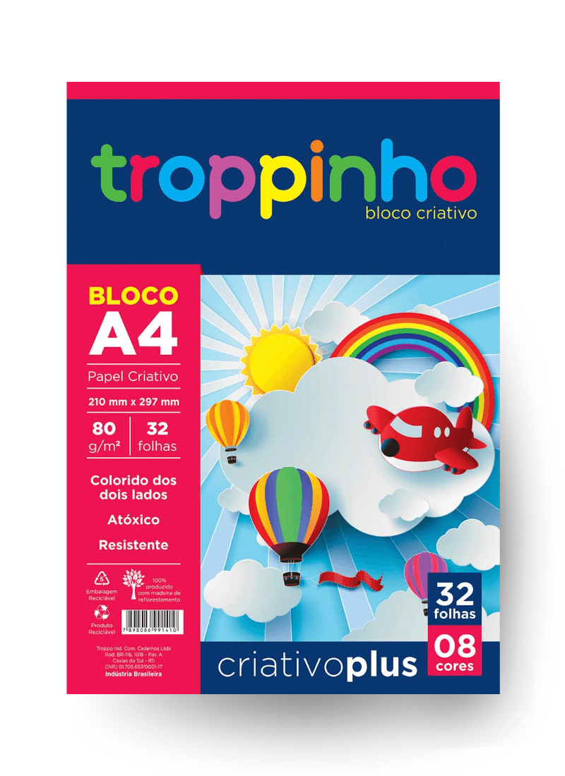 Papel Criativo Plus A4